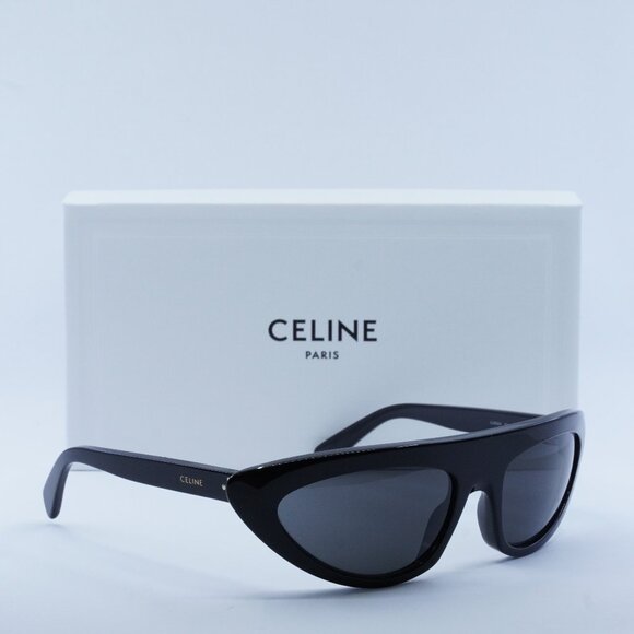 FINAL PRICE NEW CELINE CL40261I 01A BLACK GREY SUNGLASSES - Picture 7 of 10